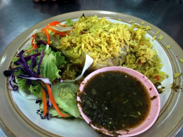 My Briyani Rice with Thai Sauces